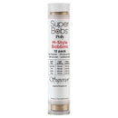 Super Bobs M Style tube of 12 - Beach