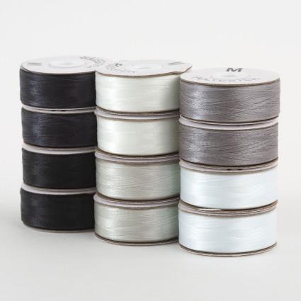 Super Bobs Poly 12pk M-Style  - Monochrome