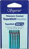 Superior Threads,#100/16  Topstitch Titanium-coated Needles