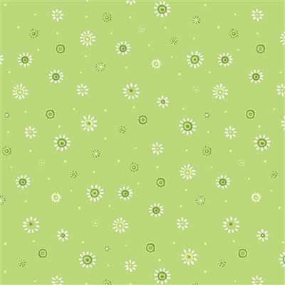 Susybee Sunburst Dot - Soft Green