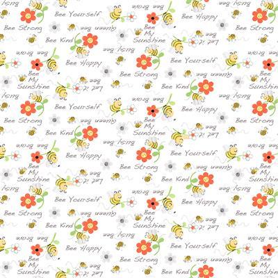 Sweet Bee's "Bee Kind"  by Susybee White
