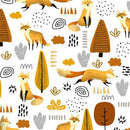 Teepee Trail  Foxes - White