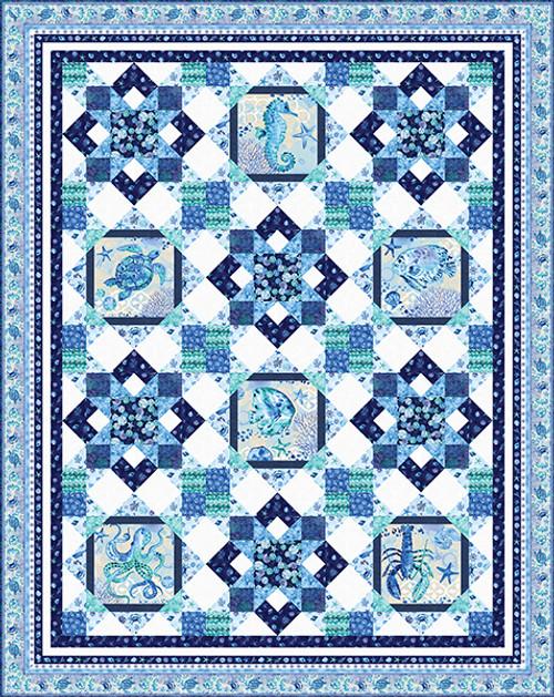 The Sea Is Calling Quilt Kit