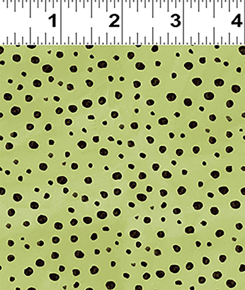 Ticket to the Zoo - Spots -  Light Olive