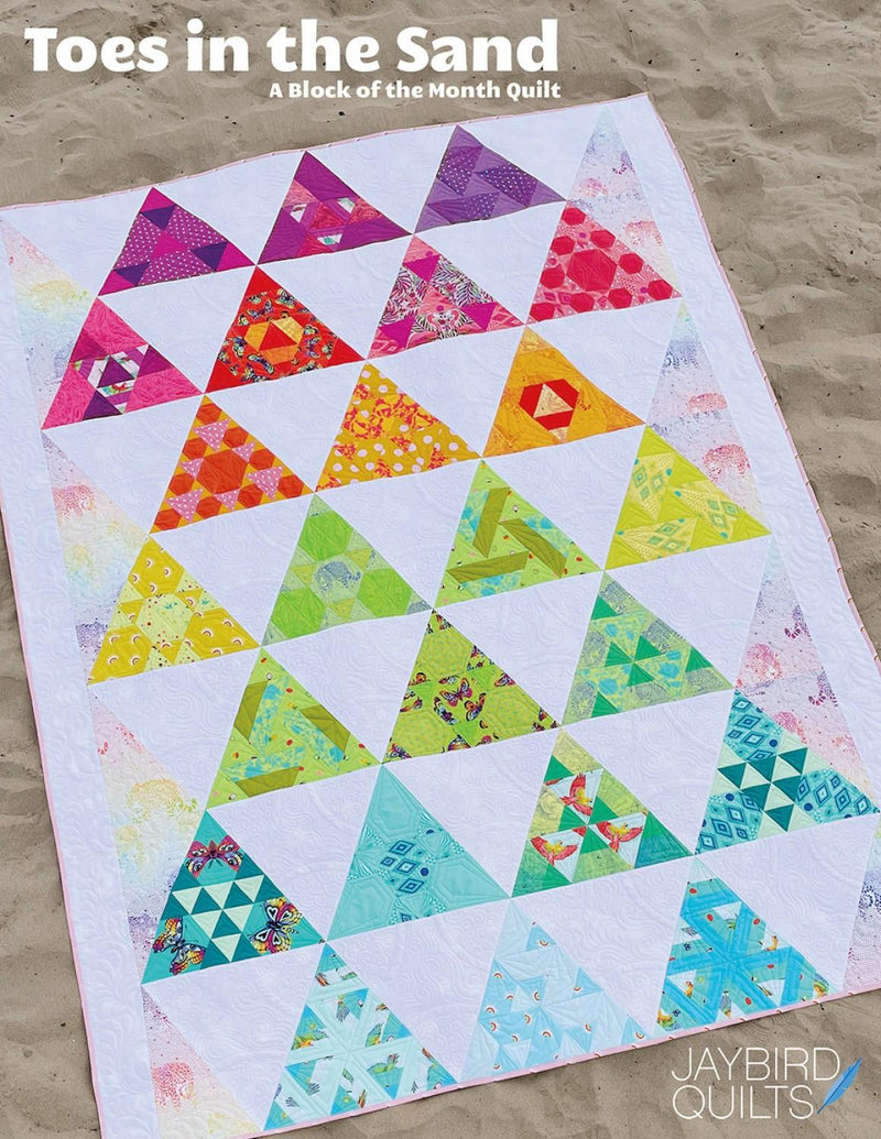 Toes In The Sand Block Of The Month Pattern Only