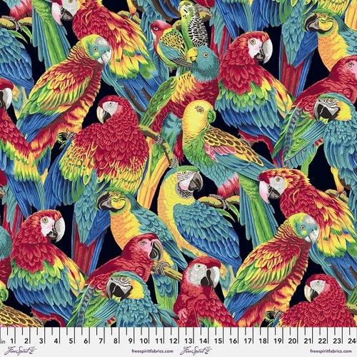 Treasure Island- Polly Parrots Black