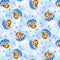 Trendy Pups-Puppy in Bath-Lt Blue