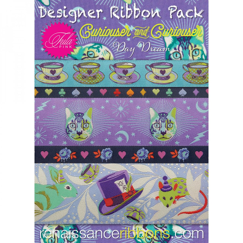 Tula Pink Curiouser & Curioser Daydream Designer Ribbon Pack