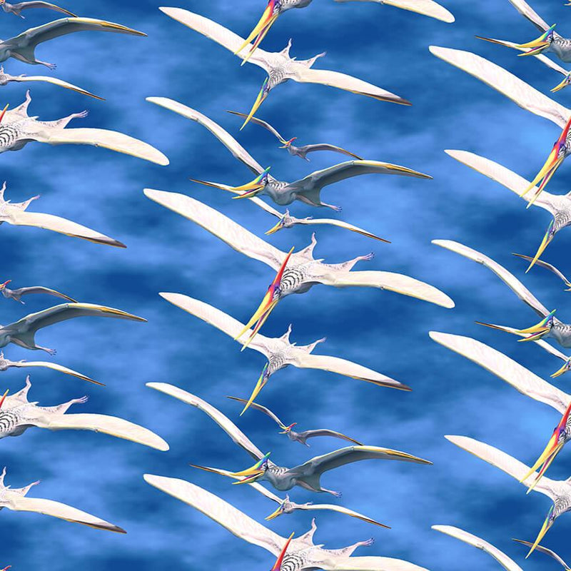Tyranno-Chorus Flying Pteranodons Blue