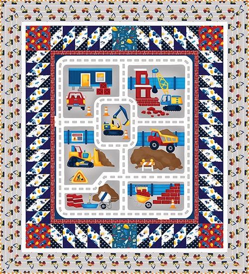 Under Construction Quilt Kit