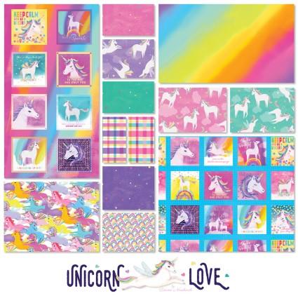 Unicorn Love -Fat Quarter Bundle