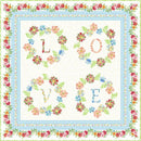 Watercolor Beauty Strip - LOVE Quilt Kit
