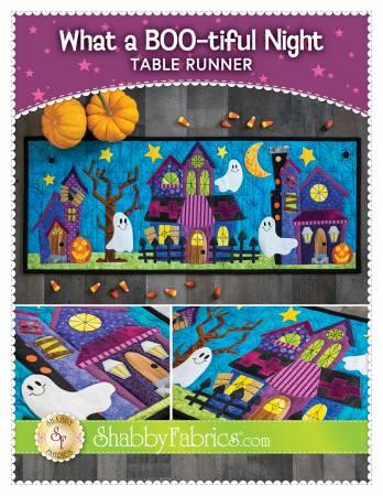 What a Boo-tiful Night Table Runner