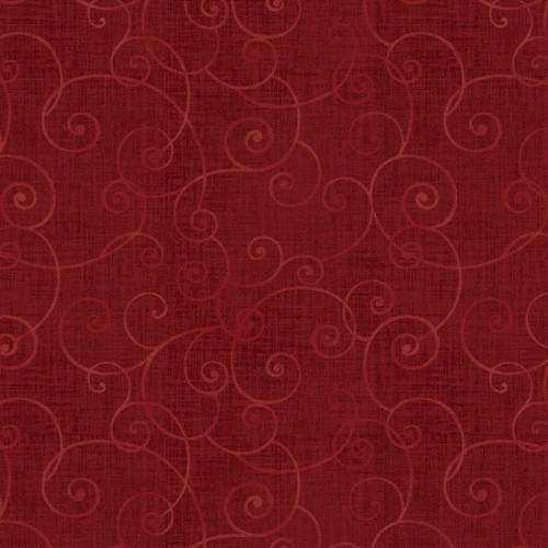 Whimsy - Red Swirl