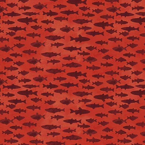 Wilderness Trail - Tonal Fish -  Red