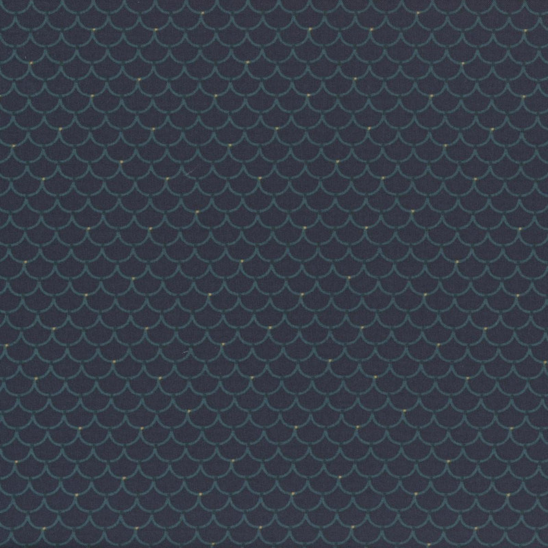 Willow Hollow Kim Diehl Clam Shell - Dark Blue