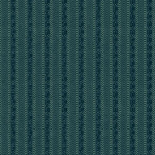 Willow Hollow Kim Diehl  Moire Stripe - Medium Blue