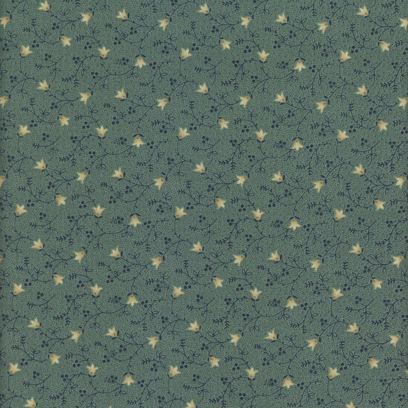 Willow Hollow Kim Diehl  Tulip Vines - Medium Blue