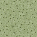 Winter Forest Wooly Stars - Light Green