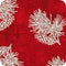 Winter's Grandeur Pinecones Scarlet