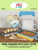 Wire-Framed Potluck Totes