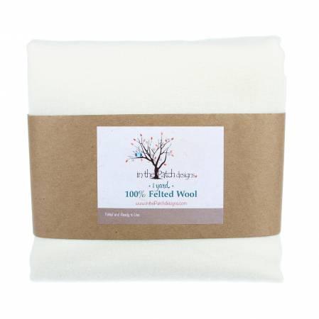 Wool 1 Yard Cuts White