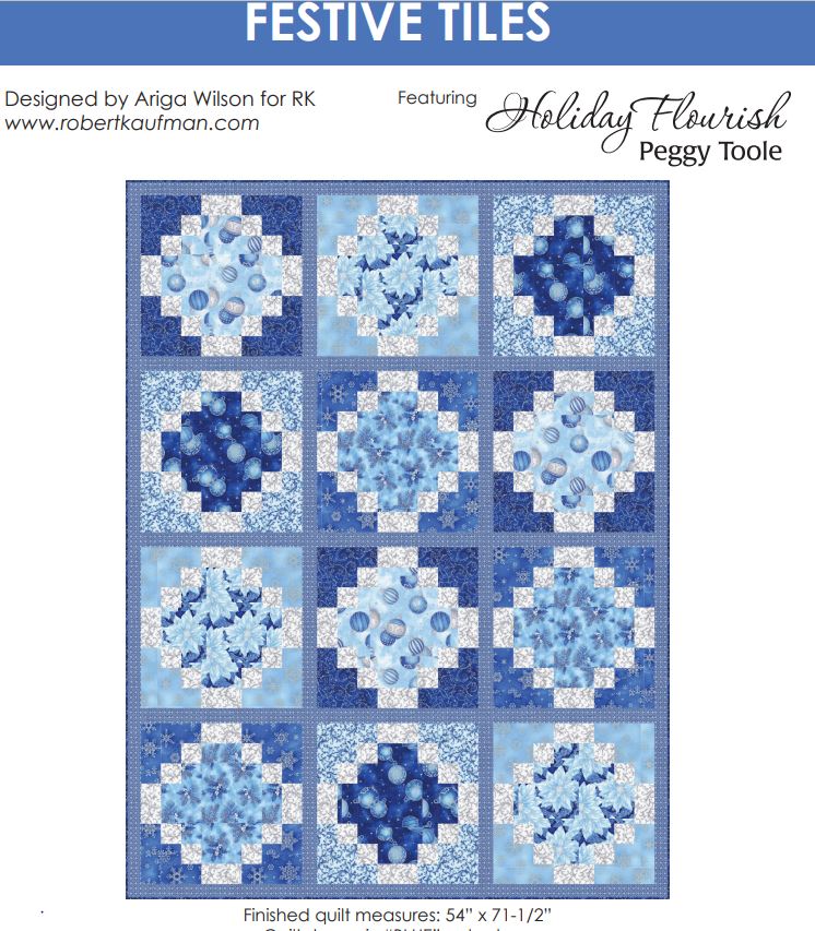 Flourish Festive Tiles Pattern