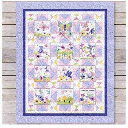 Flutter TIme Quilt Pattern